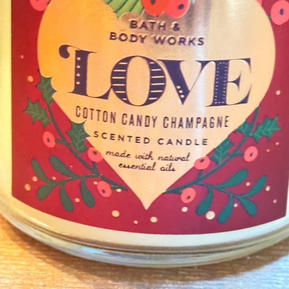 Bath & Body Works Scented Candle Collection: Cotton Candy Champagne NWT - Picture 3 of 6